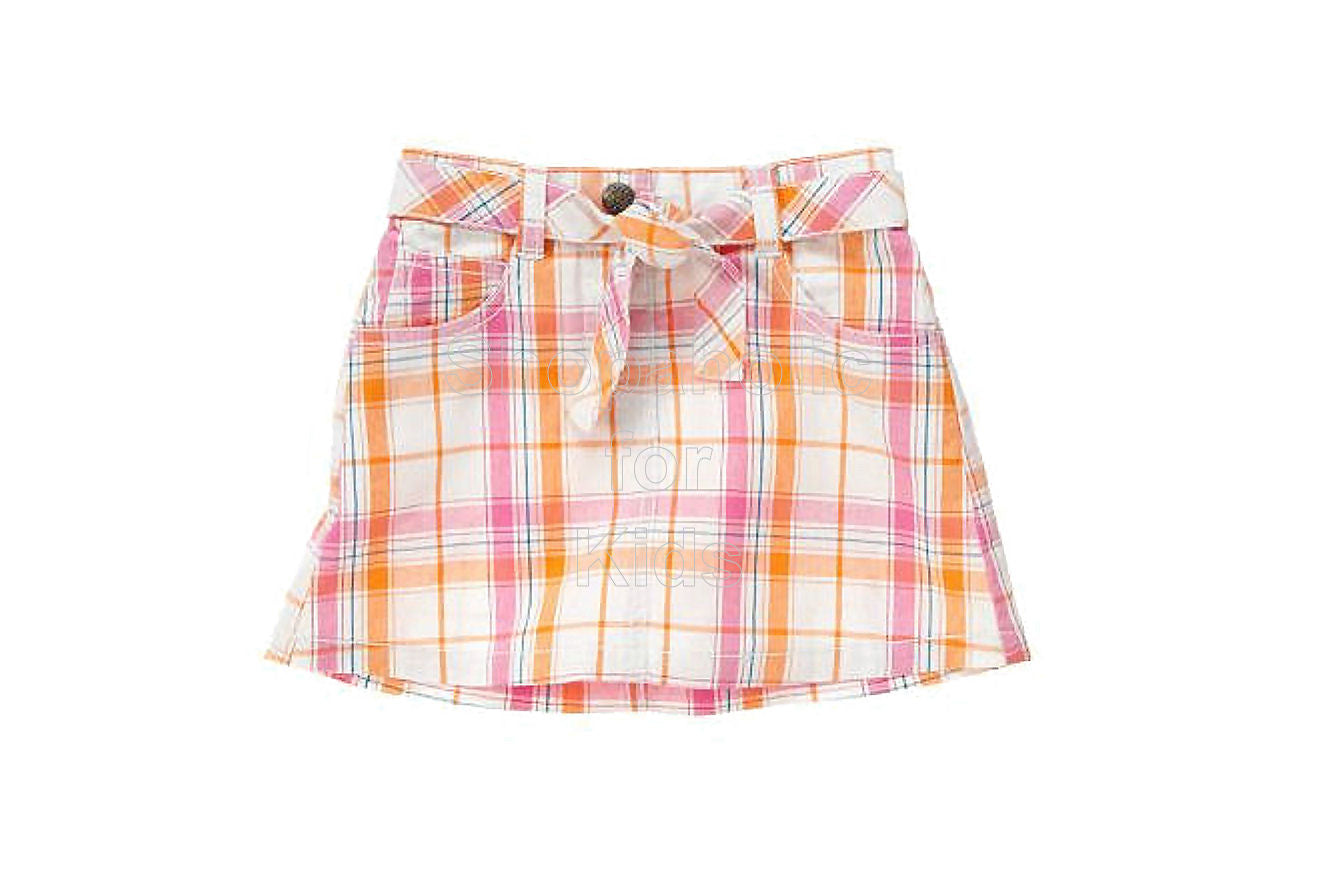 Crazy8 Belted Plaid Skirt - Shopaholic for Kids