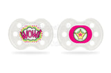 BooginHead Superhero WOW Pacifier - 2pcs - Shopaholic for Kids
