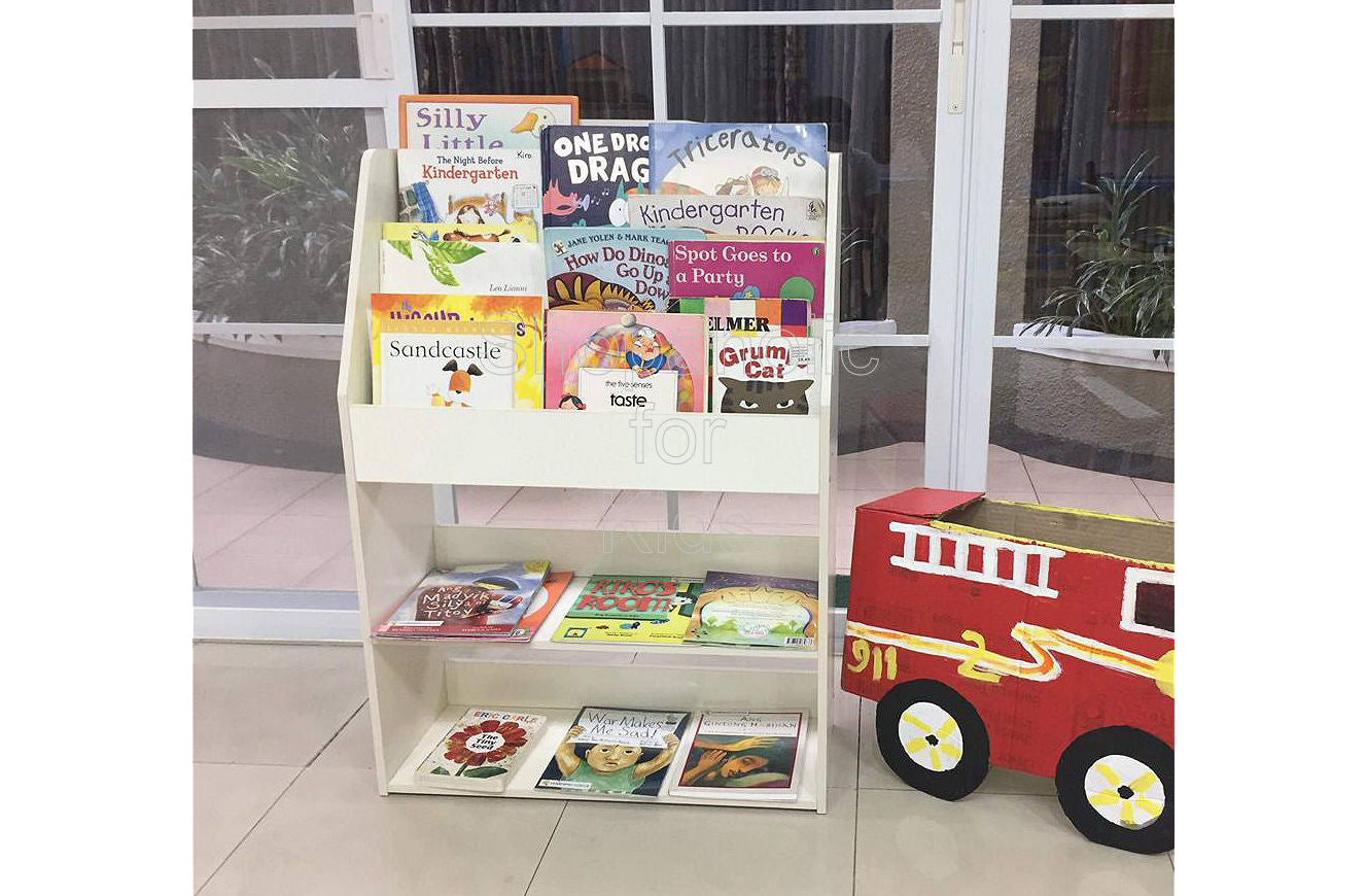 Book Shelf - White - Shopaholic for Kids