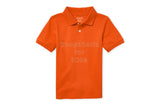 Children's Place Pique Polo - Flame - Shopaholic for Kids