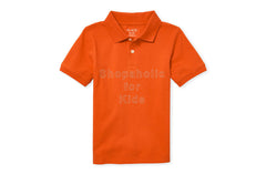 Children's Place Pique Polo - Flame - Shopaholic for Kids