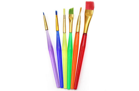 Delish Treats Cake Painting Brush Set (Pack of 6)