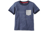 Carter's Pocket Cotton T-Shirt - Heather - Shopaholic for Kids