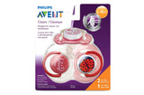 Philips Avent Night Time Pacifier for Girls, Pack of 3 - Shopaholic for Kids