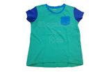 Gymboree Color Block Tee for Girls Blue-Green - Shopaholic for Kids