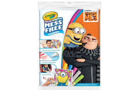 Crayola Despicable Me Color Wonder Coloring Pad and Markers