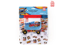 Zippies Mickey Jeepney Reusable Layflat Bag - Set of 4pcs