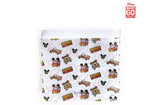 Zippies Mickey Jeepney Reusable Layflat Bag - Set of 4pcs