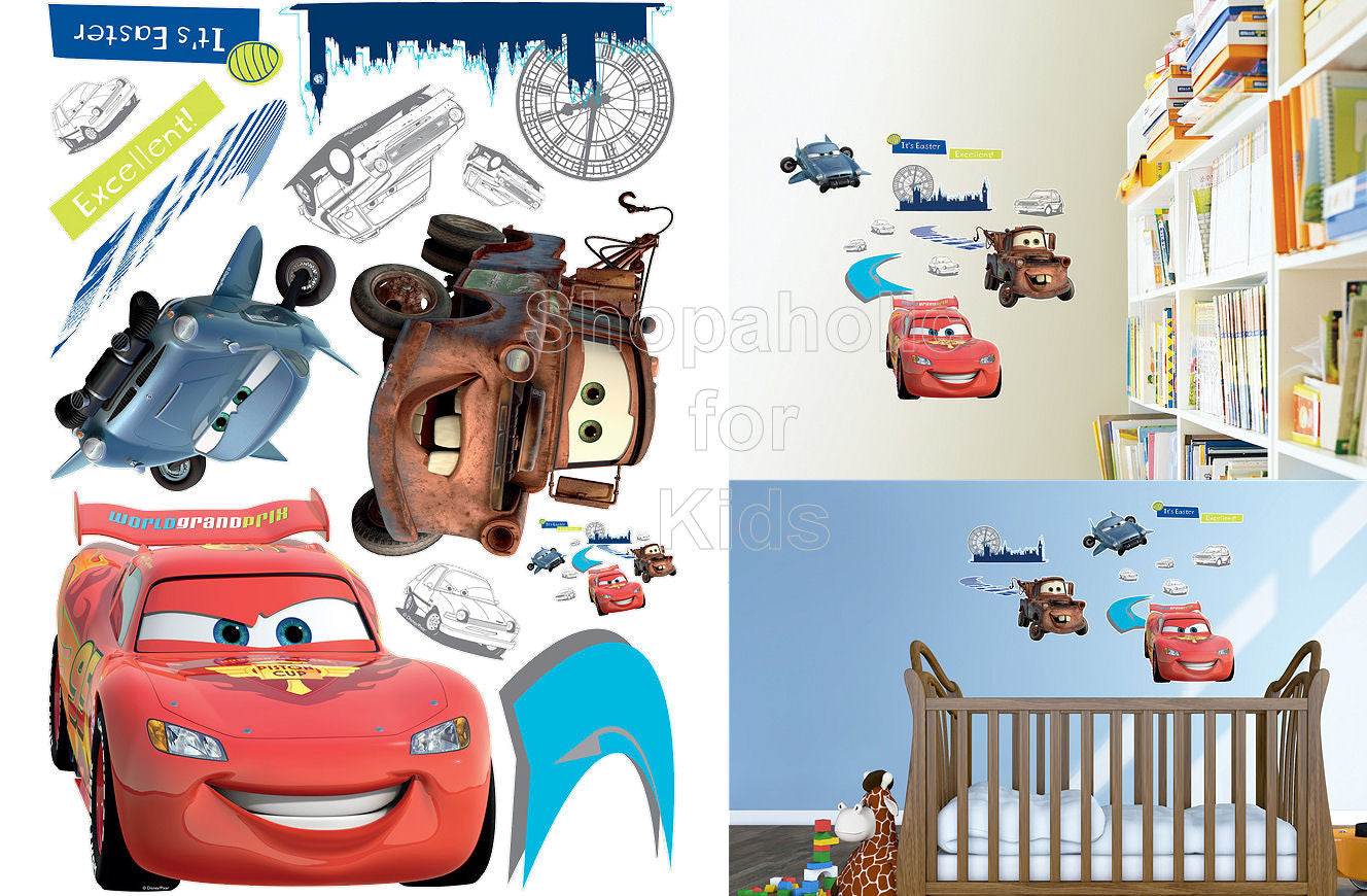 Disney Cars Wall Sticker - Shopaholic for Kids
