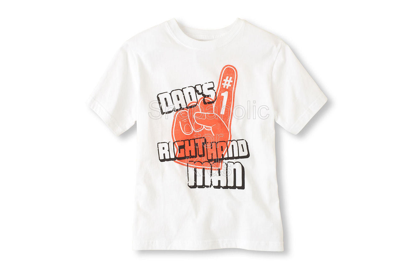 Children's Place Dad's Man Graphic Tee - Shopaholic for Kids