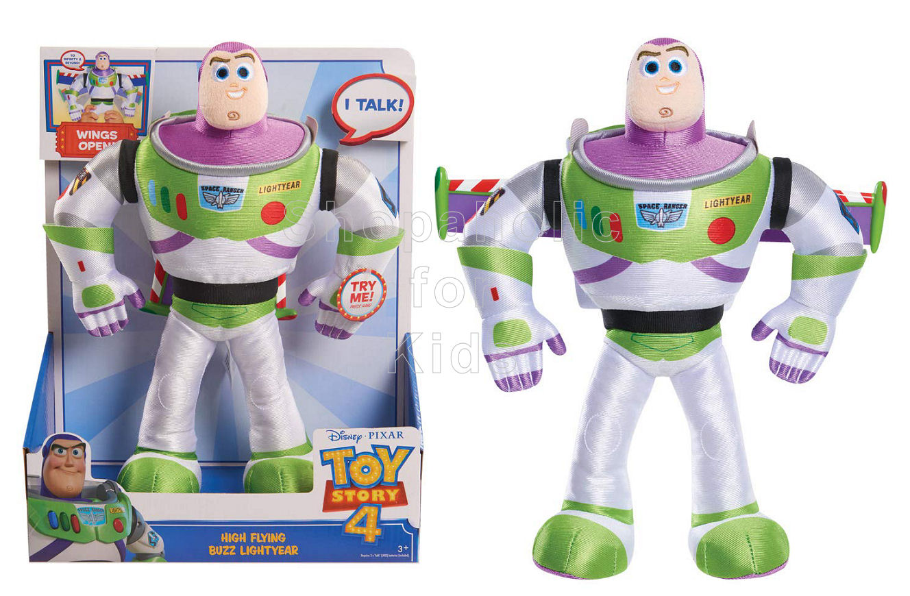 Disney Pixar Toy Story 4 High-Flying Buzz Lightyear Feature Plush - Shopaholic for Kids