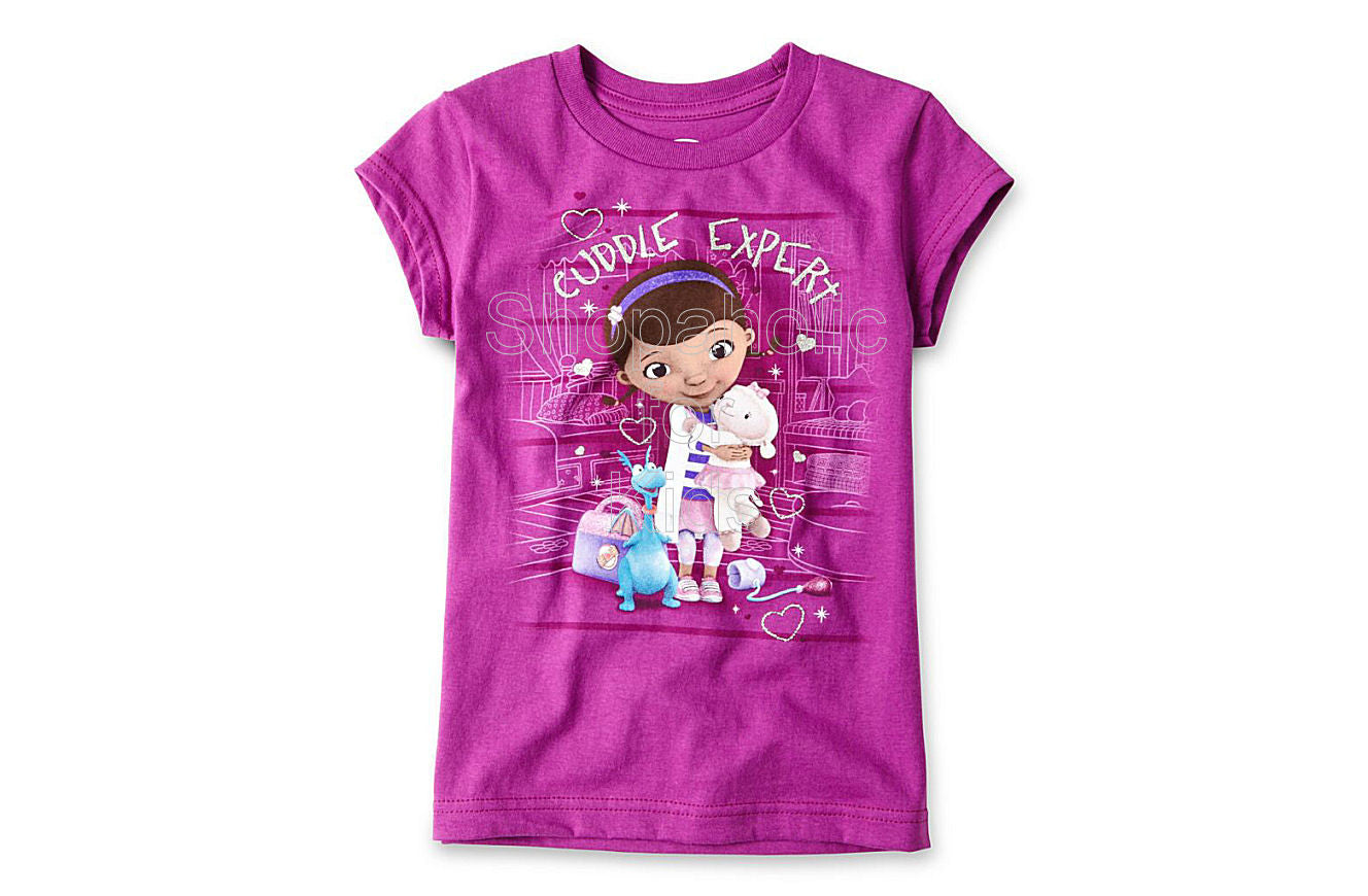 Disney Doc McStuffins Graphic Tee - Girls Purple - Shopaholic for Kids