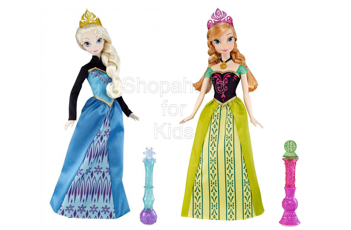 Dress Anna And Elsa Kid Dolls Disney Frozen Color Magic Fashion