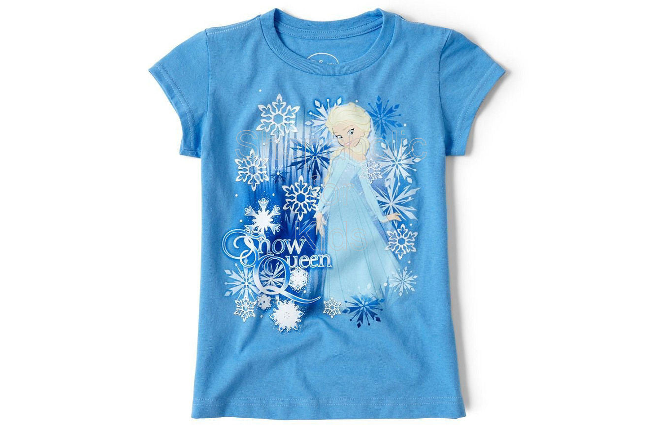 Disney Frozen Elsa Graphic Tee - Blue - Shopaholic for Kids