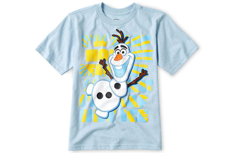 Disney Frozen Olaf Graphic Tee Blue