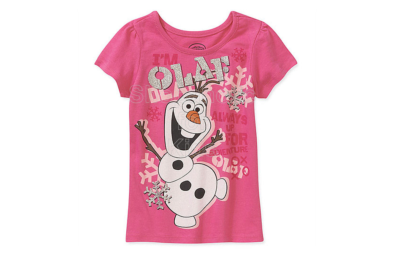 Disney Maglia Frozen Benetton Olaf Face Maglietta Olaf Olaf T Shirt