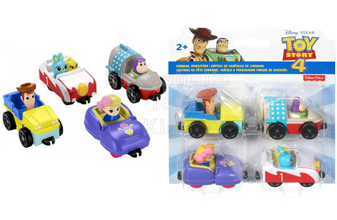 Fisher-Price Disney Pixar Toy Story Carnival Speedsters - Pack of 4