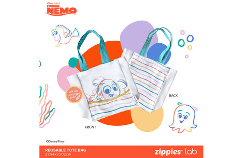Zippies Disney Pixar Finding Nemo Reusable Tote Bag