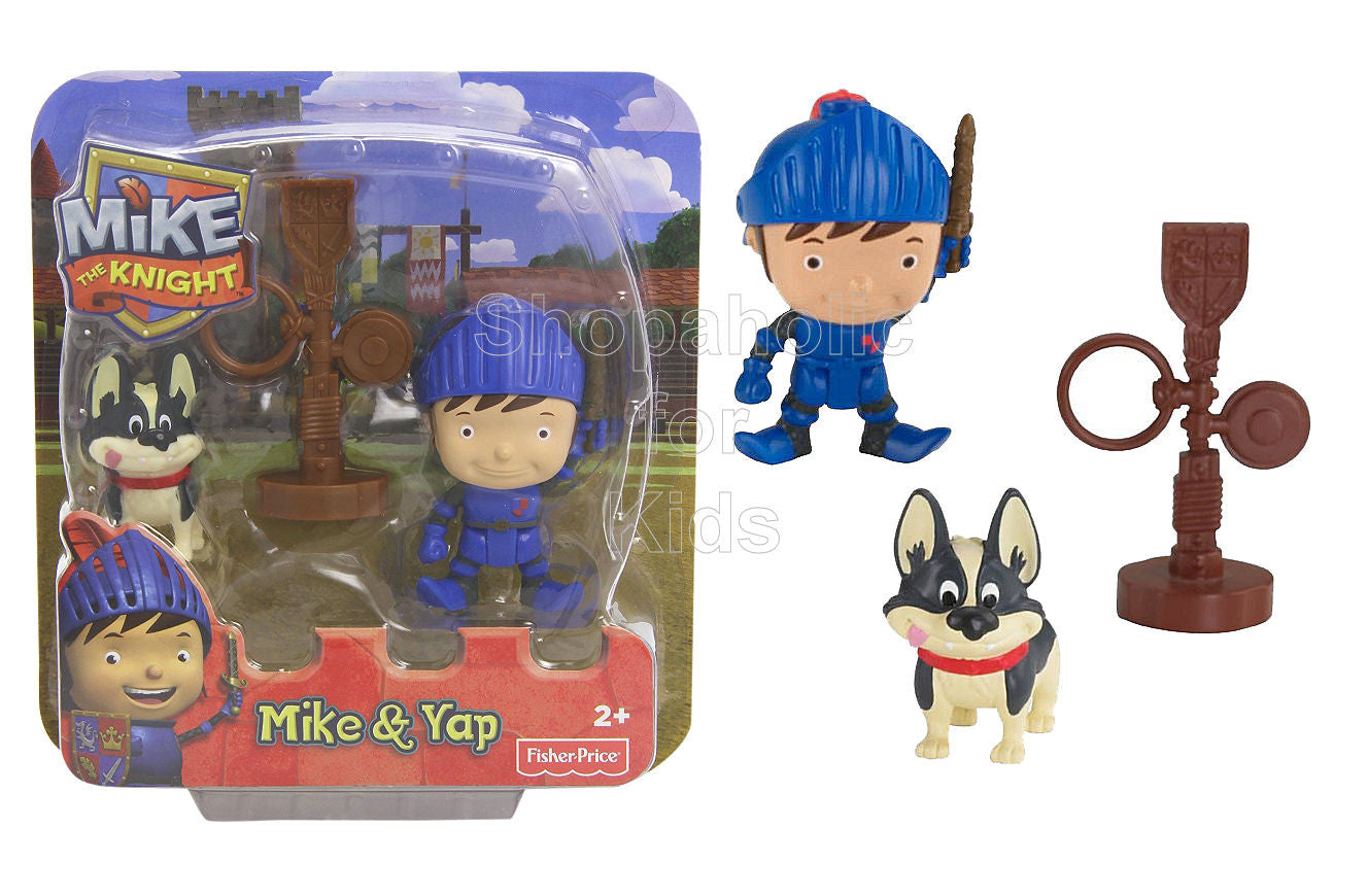 Fisher-Price Mike the Knight Mike, Training Post and Yap Figure Pack - Shopaholic for Kids