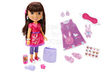 Fisher-Price Nickelodeon Dora and Friends Friendship Adventure Dora Doll and Slumber Party Fashion - Shopaholic for Kids