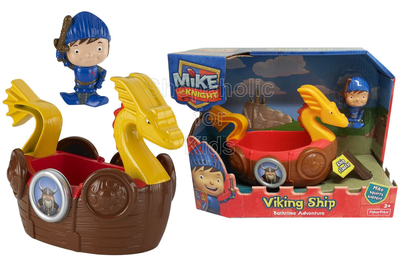 Fisher-Price Nickelodeon's Mike The Knight: Bath Viking Adventure Ship - Shopaholic for Kids