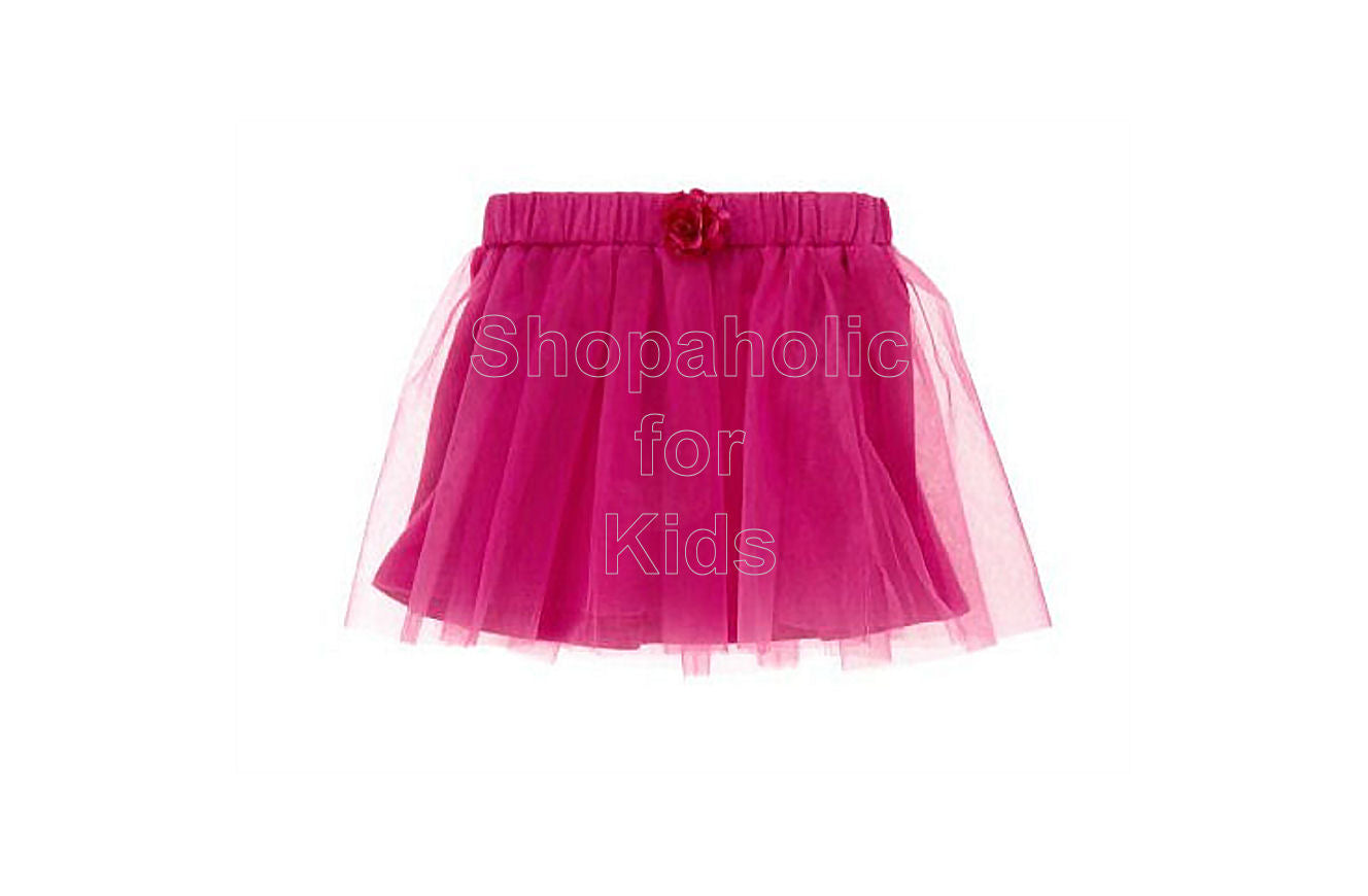 Crazy8 Flower Corsage Tulle Skirt - Shopaholic for Kids