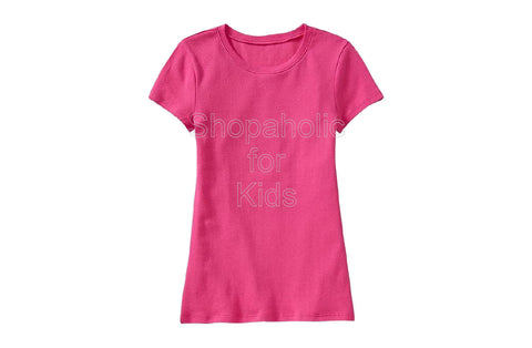 Old Navy Girls Crew-Neck Tees - In the Pink