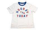 Gymboree Hooray for Today White Tee for Boys - Shopaholic for Kids