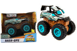 Hot Wheels Monster Truck Bash Ups 1:43 Scale - Cyber Crush