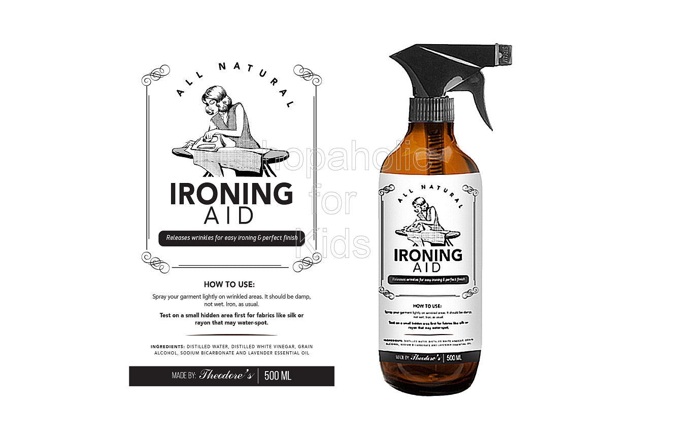 Theodore's All Natural Ironing Aid - Shopaholic for Kids