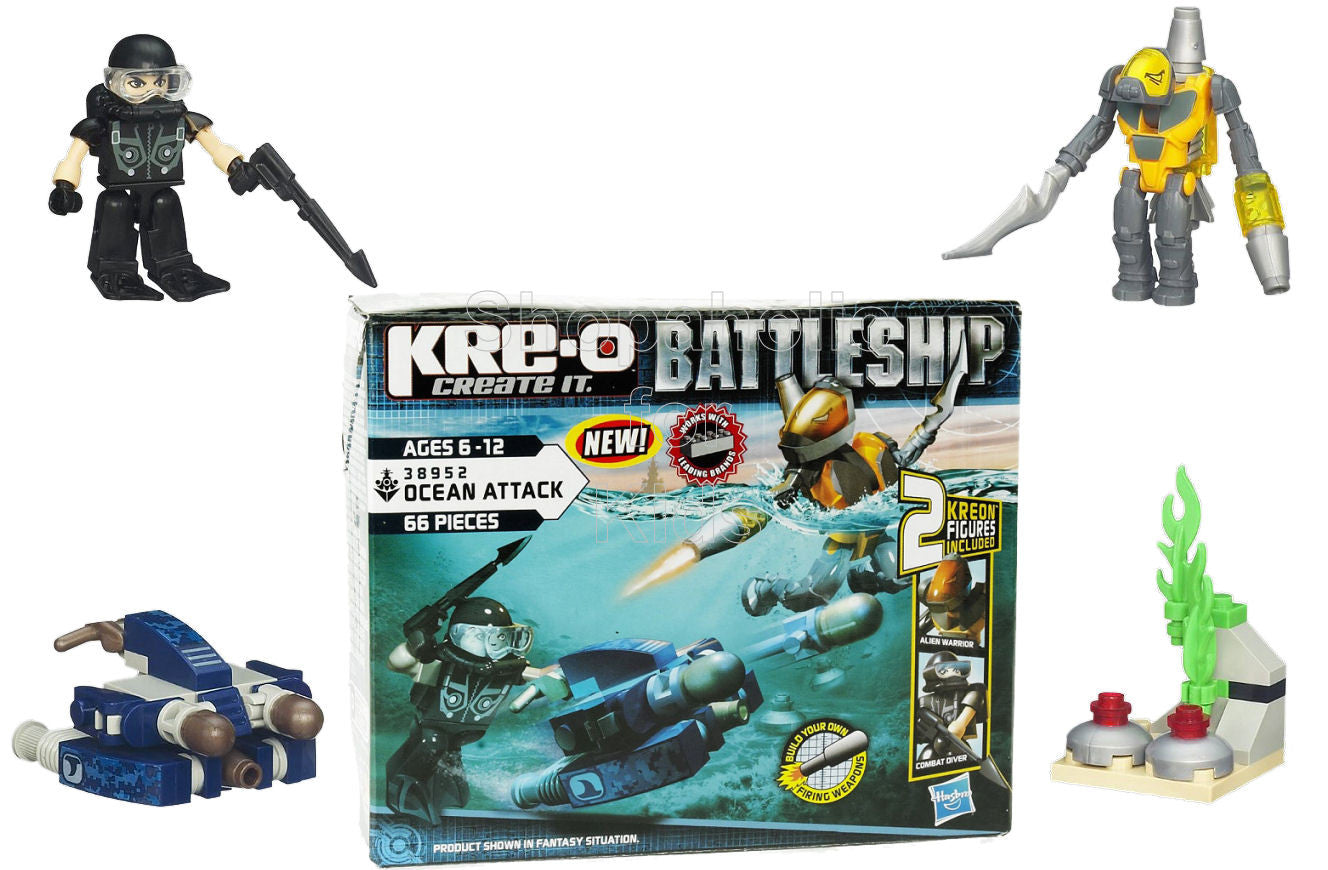 KRE-O Battleship Ocean Attack Set - Main Image