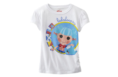 Lalaloopsy Girl's Graphic T-Shirt White