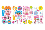 Lalaloopsy Peel and Stick Wall Decals / Wall Sticker - Shopaholic for Kids