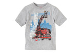 Children's Place Lego Fire Truck - H/T Grey - Shopaholic for Kids