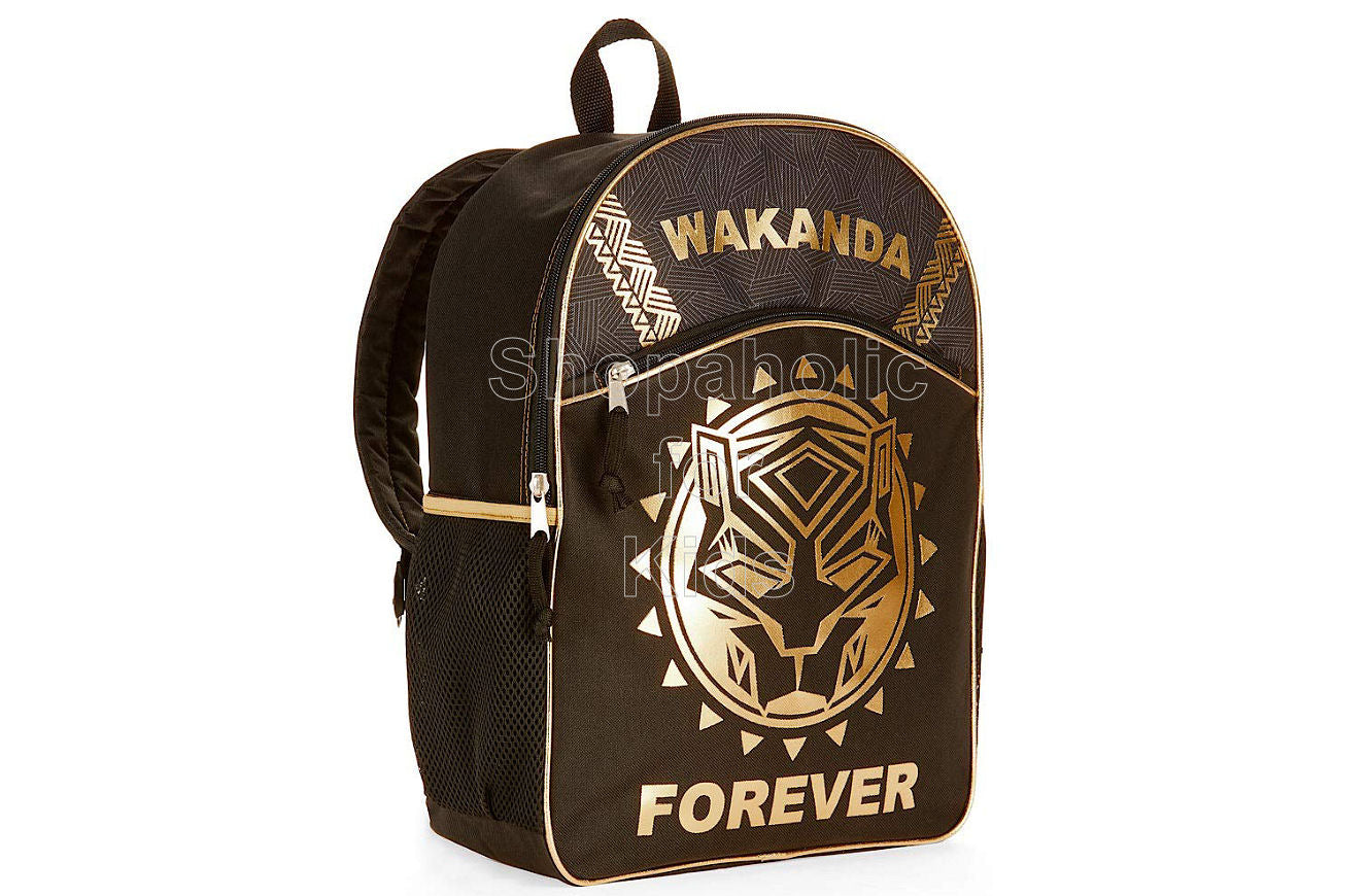 Marvel Black Panther Backpack - Wakanda Forever - Shopaholic for Kids
