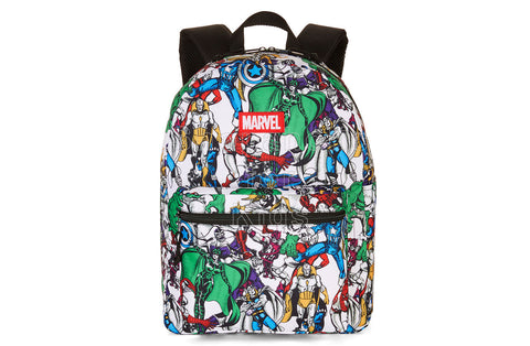 Marvel Comics Avengers Comic Print 16" Backpack