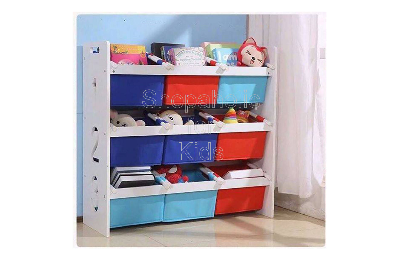 Toy Shelf with Soft Trays - Medium - Shopaholic for Kids