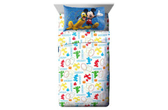 Disney Mickey Mouse Clubhouse 3-Piece Twin Sheet Set - Shopaholic for Kids