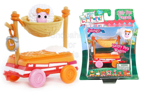 Mini Lalaloopsy Silly Pet Parade - Sleepy Pet Wagon