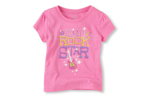 Children's Place Mini Rock Star Graphic Tee