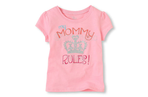 Children's Place Mommy Rules Graphic Tee
