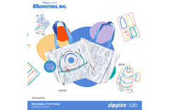 Zippies Disney Pixar Monsters Inc Reusable Tote Bag