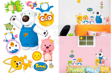 Pororo and Friends Wall Sticker