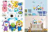 Pororo and Friends Music Notes Wall Sticker - Shopaholic for Kids