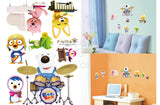 Pororo and Friends Wall Sticker (PPS-58552) - Shopaholic for Kids