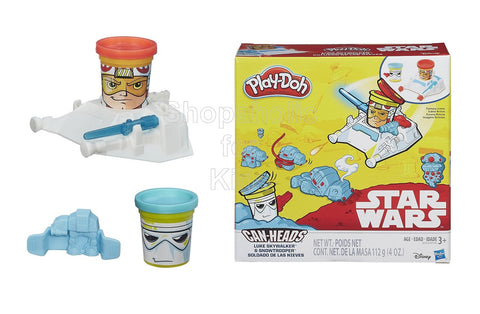 Play-Doh Star Wars Luke Skywalker and Snowtrooper Can-Heads