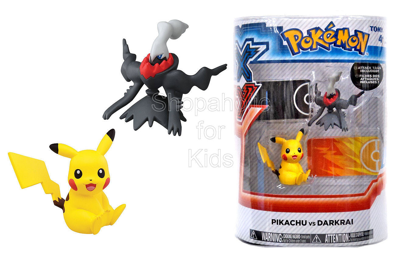 Pokemon X & Y Pikachu vs Darkrai Figure 2-Pack - Shopaholic for Kids