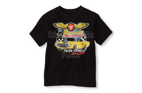 Children's Place Race Car Graphic Tee
