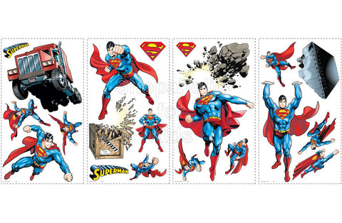 DC Comics Superman Day of Doom Peel and Stick Wall Decals