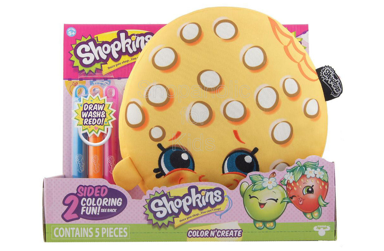Shopkins 10" Color 'n Create Activity - Kooky Cookie - Shopaholic for Kids
